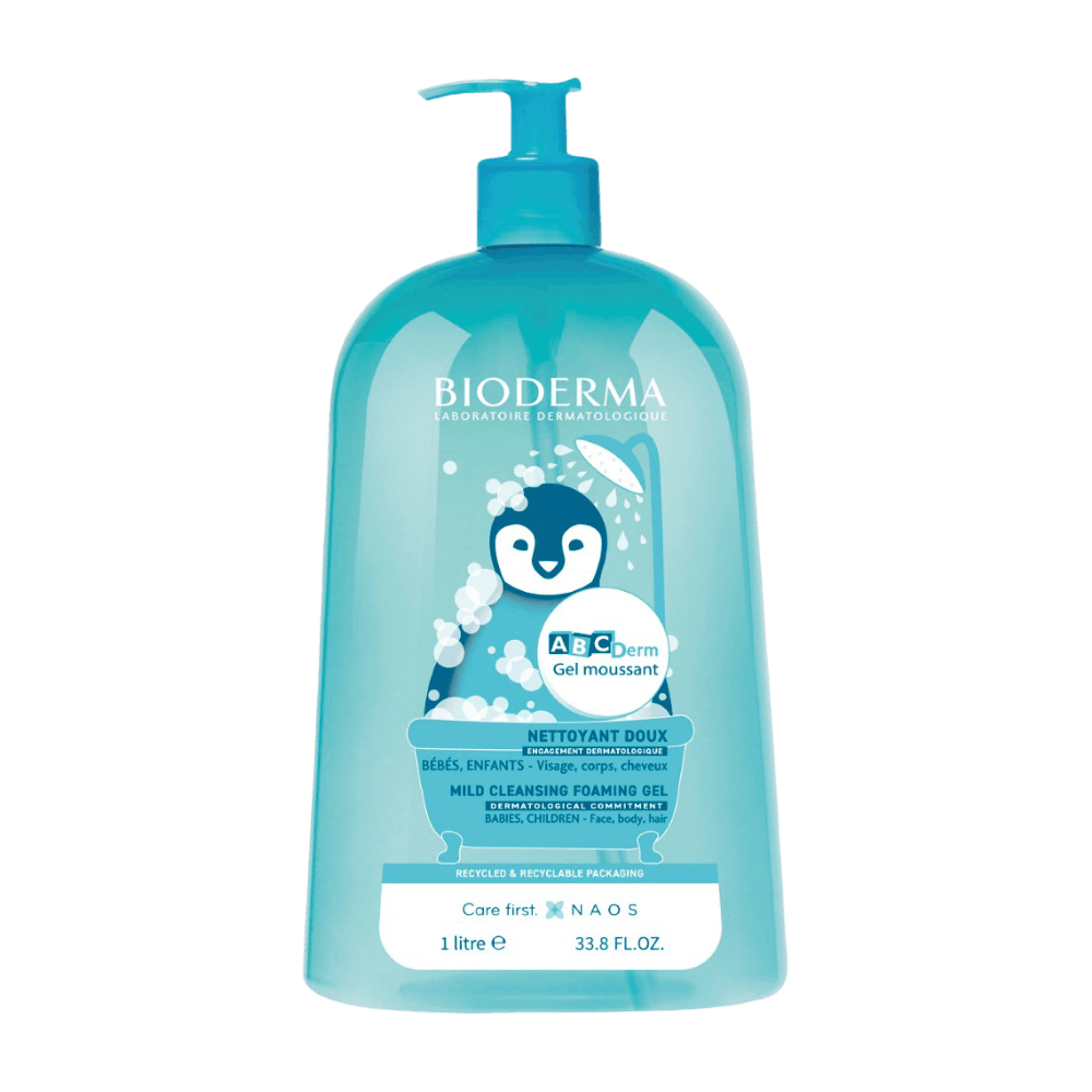 BIODERMA ABC DERM BABY GEL MOUSSANT ГЕЛЬ ДЛЯ ДУША ДЛЯ ДЕТЕЙ